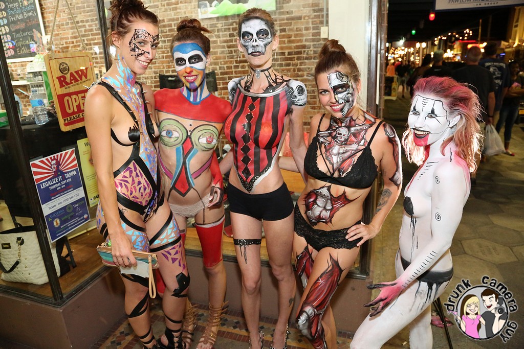 Chillum Glass Gallery: Body Painting